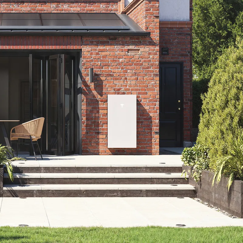 Tesla Powerwall 3 on a detached house
